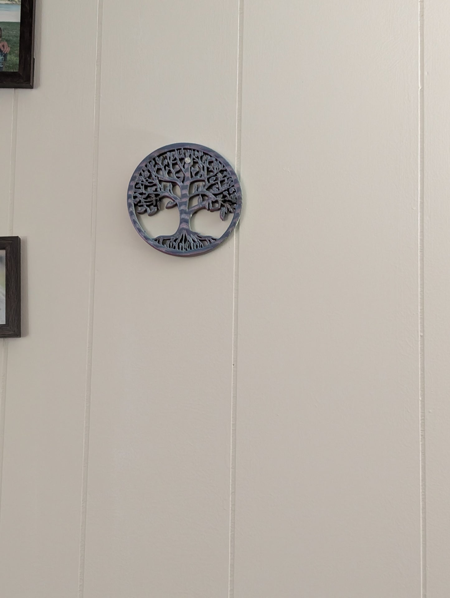 "Tree of Life wall decor with intricate cutout design"
"Spiritual Tree of Life wall hanging for home or office"
"Rustic boho Tree of Life wall art for meditation space"
"Nature inspired Tree of Life wall accent decor"
"Handcrafted Tree of Life wall decoration gift idea"