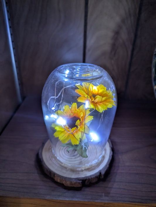 LED Sunflower Globe
